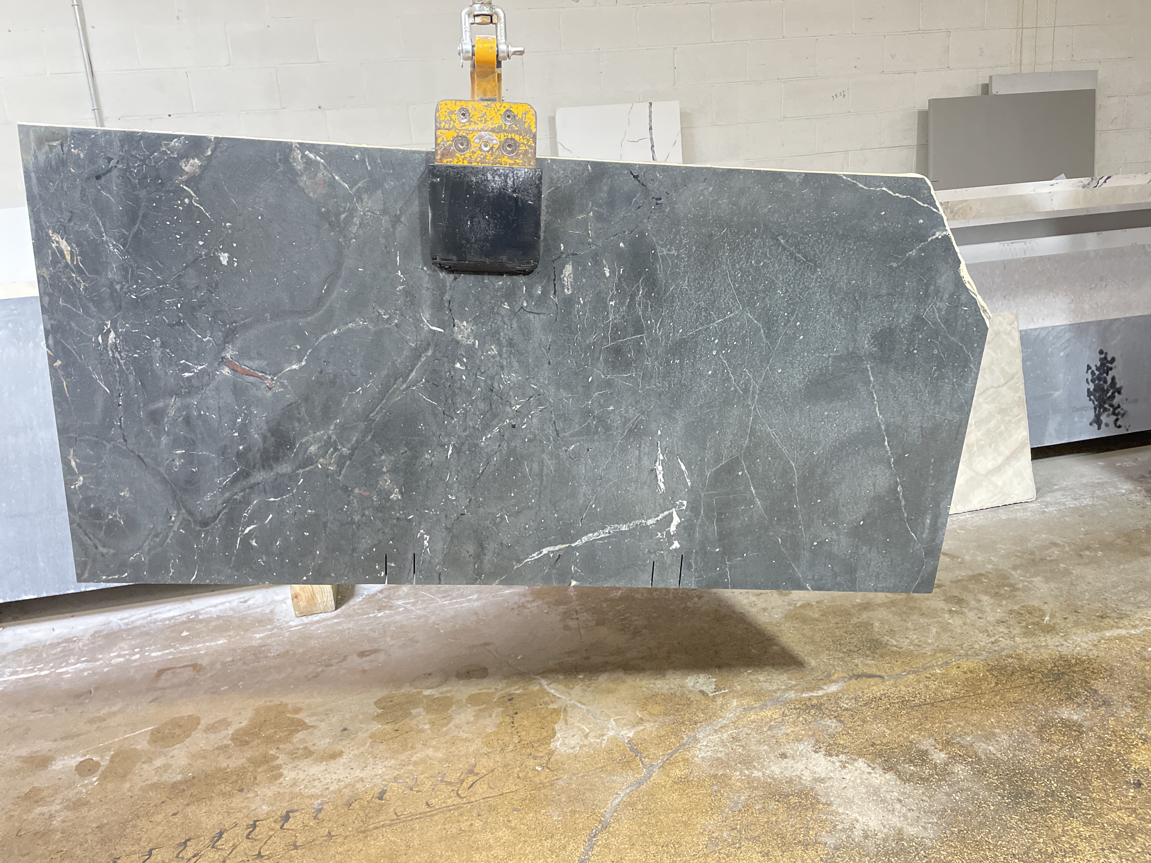 Gray soapstone brushed( soapstone)